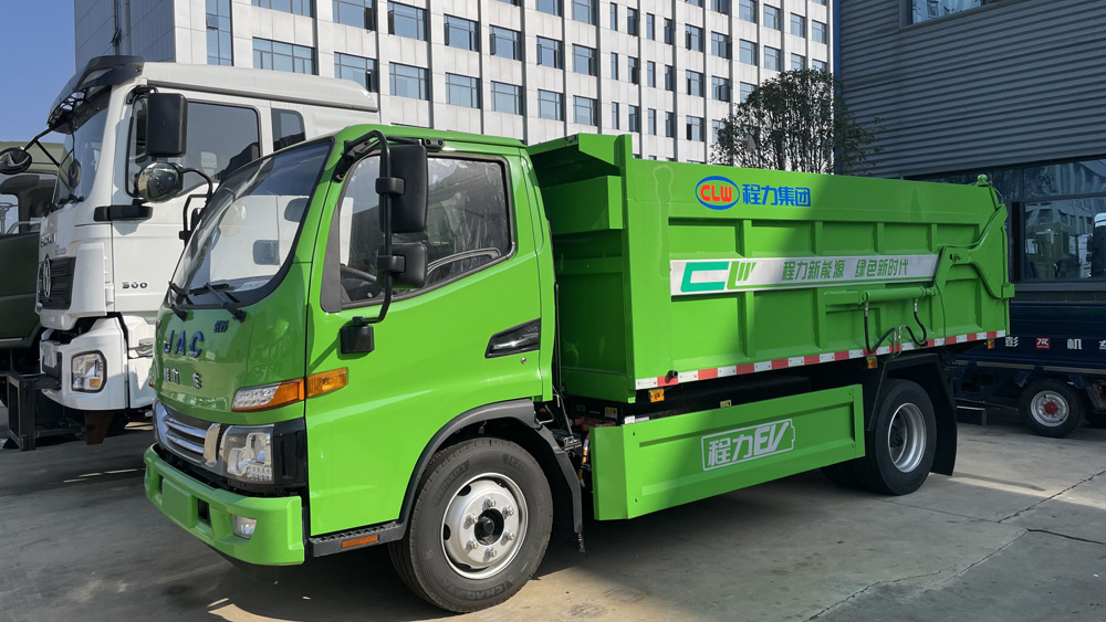 江淮駿鈴純電動廂式垃圾運輸車
